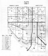 Platte Township - Code Y, Dodge County 1962